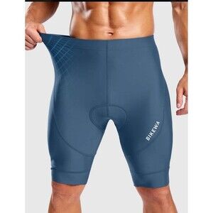 Biking/ Yoga Dri-FIT Infinalon Men Tight Training Short Teal Blue CXL